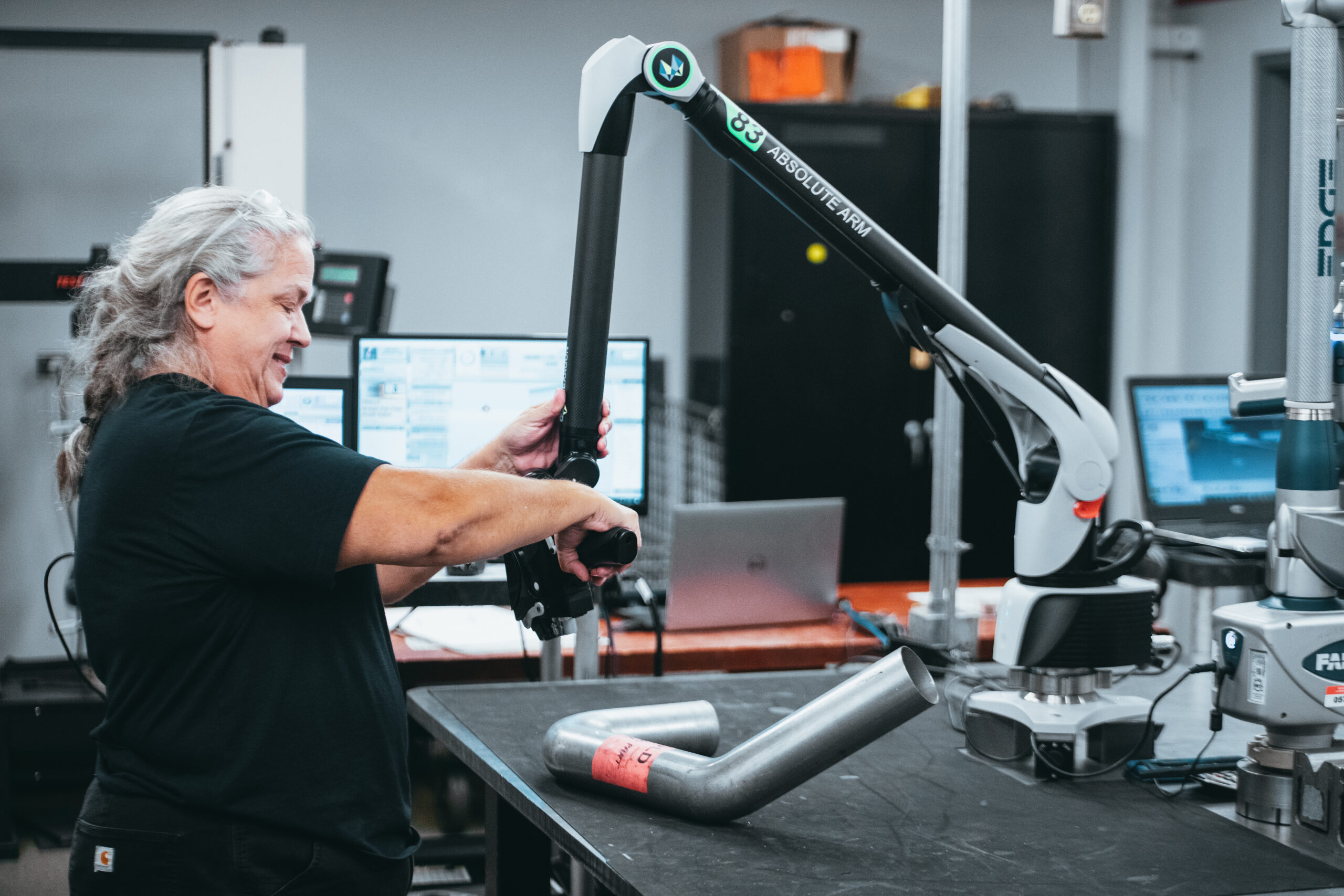 Quality testing equipment at H-P Products