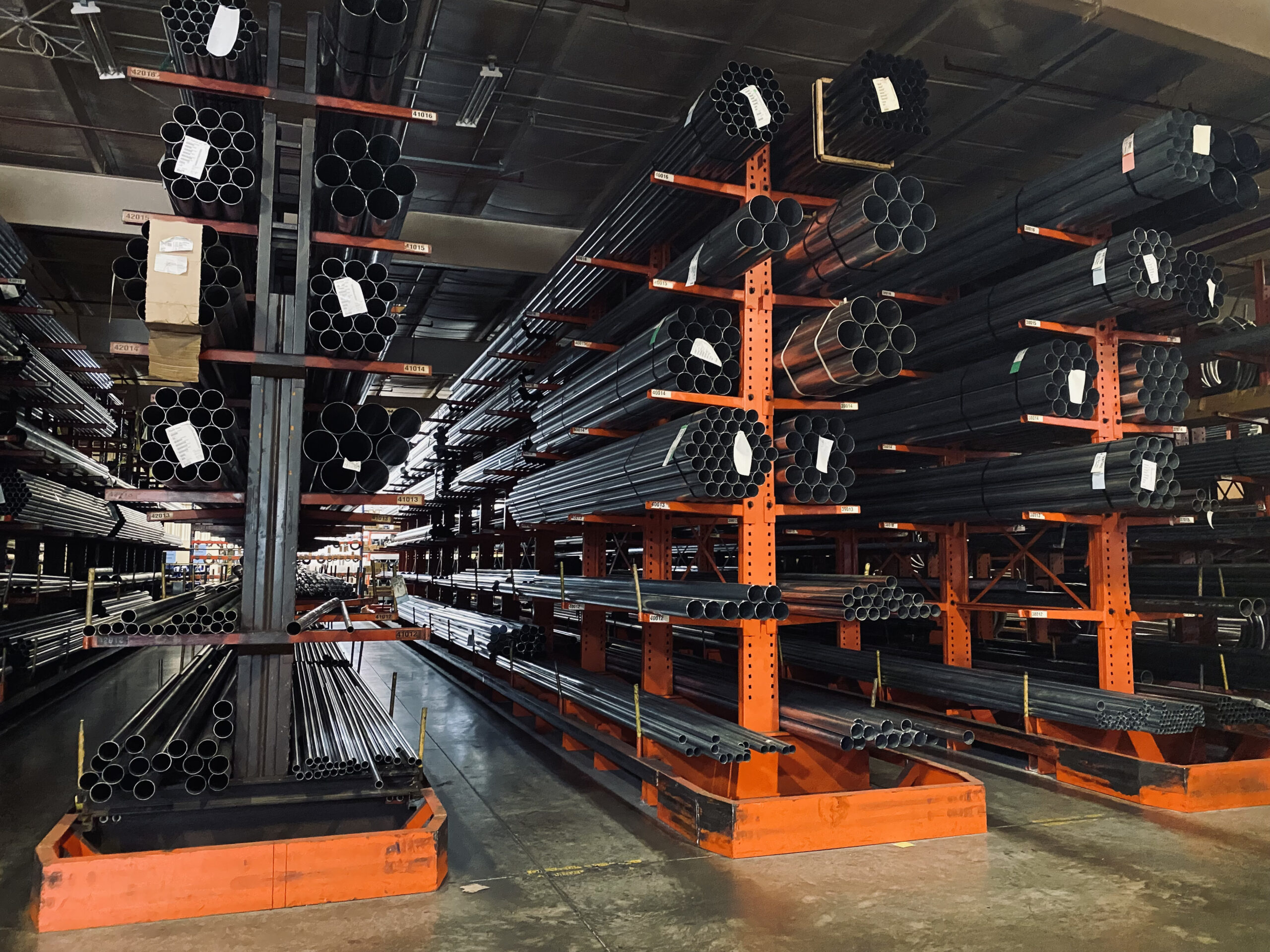 H-P Products tubing material inventory