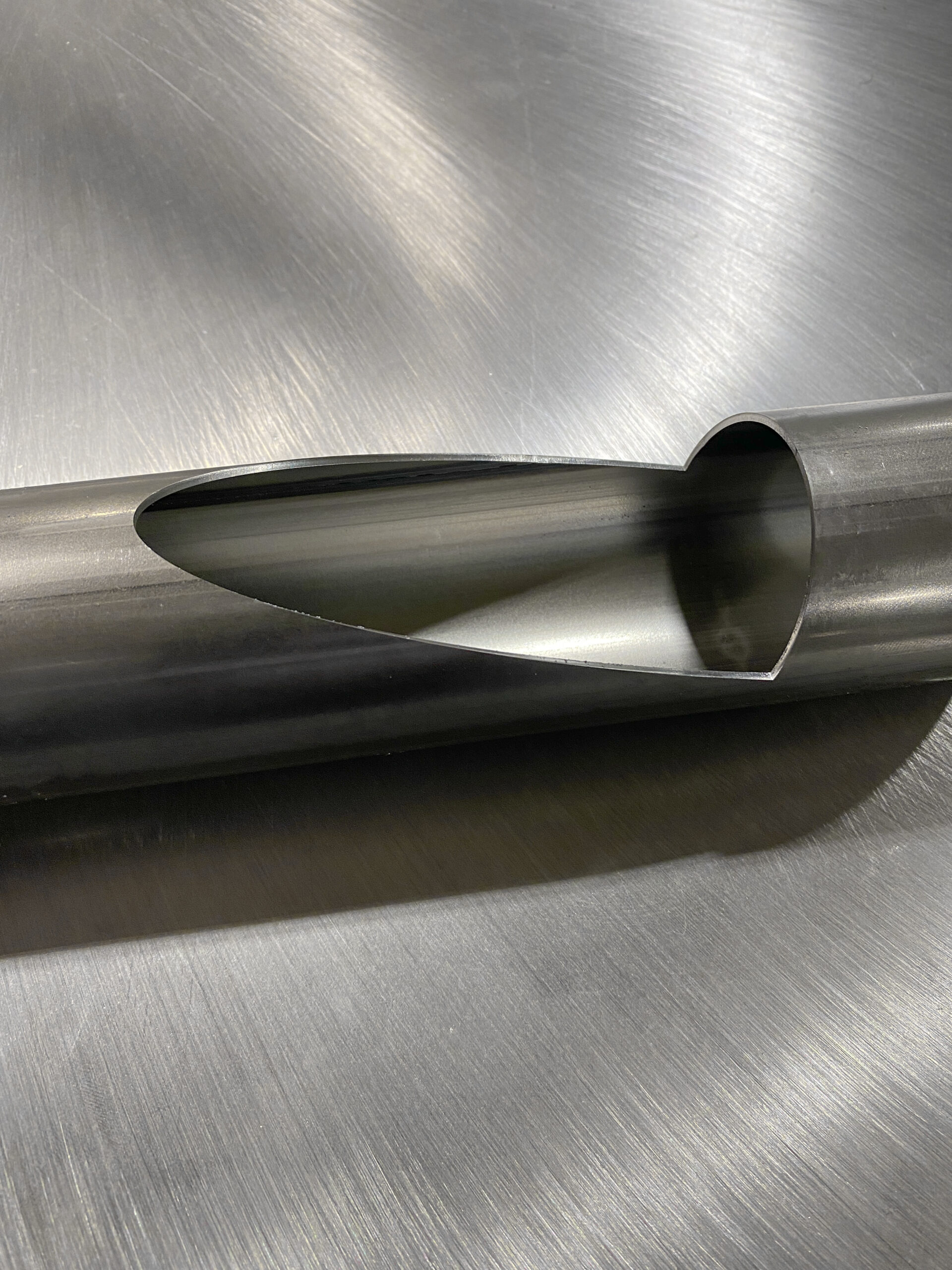 Tube laser cut detail