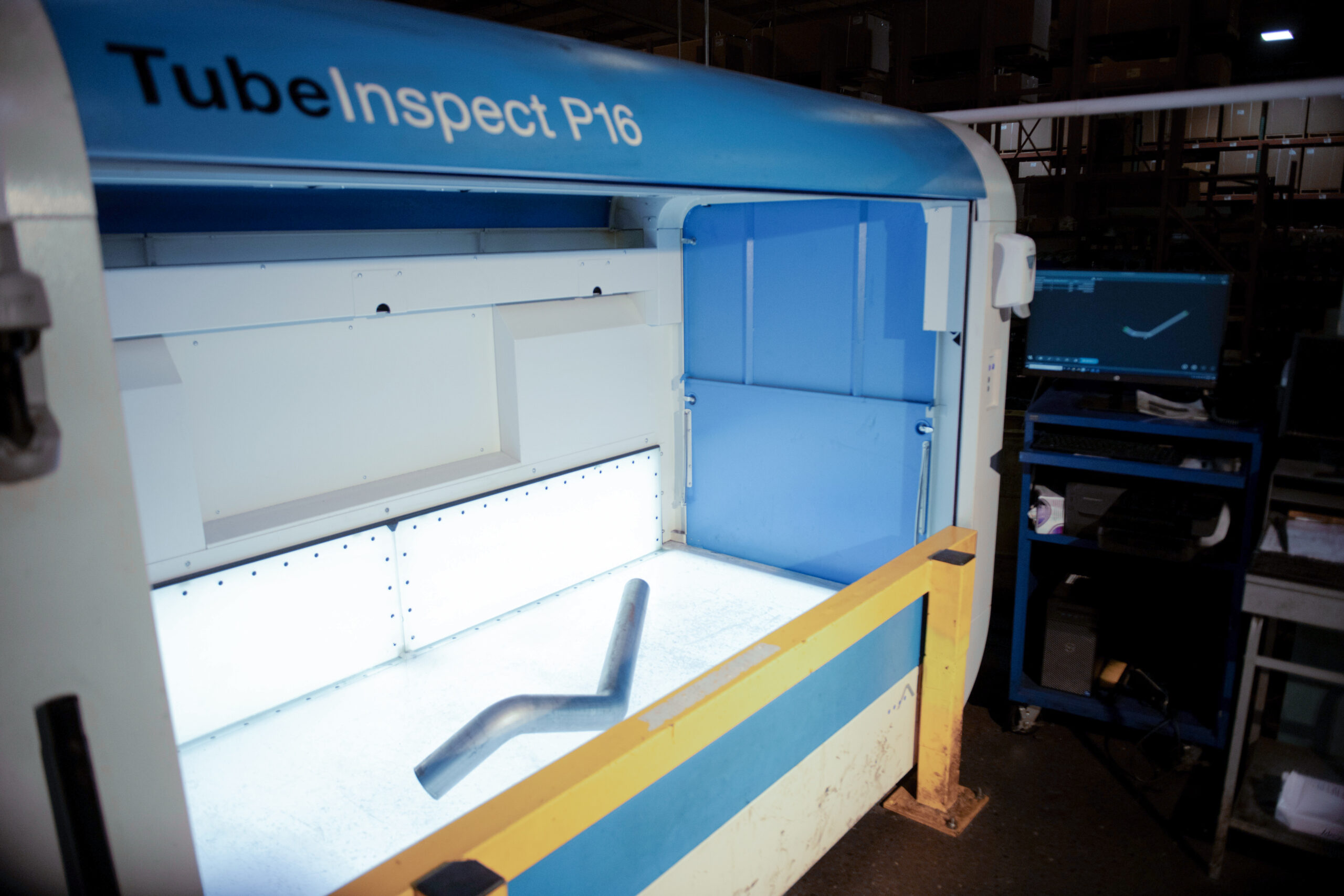 Tube inspection at H-P Products